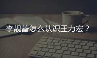 李靓蕾怎么认识王力宏？李靓蕾个人资料学历